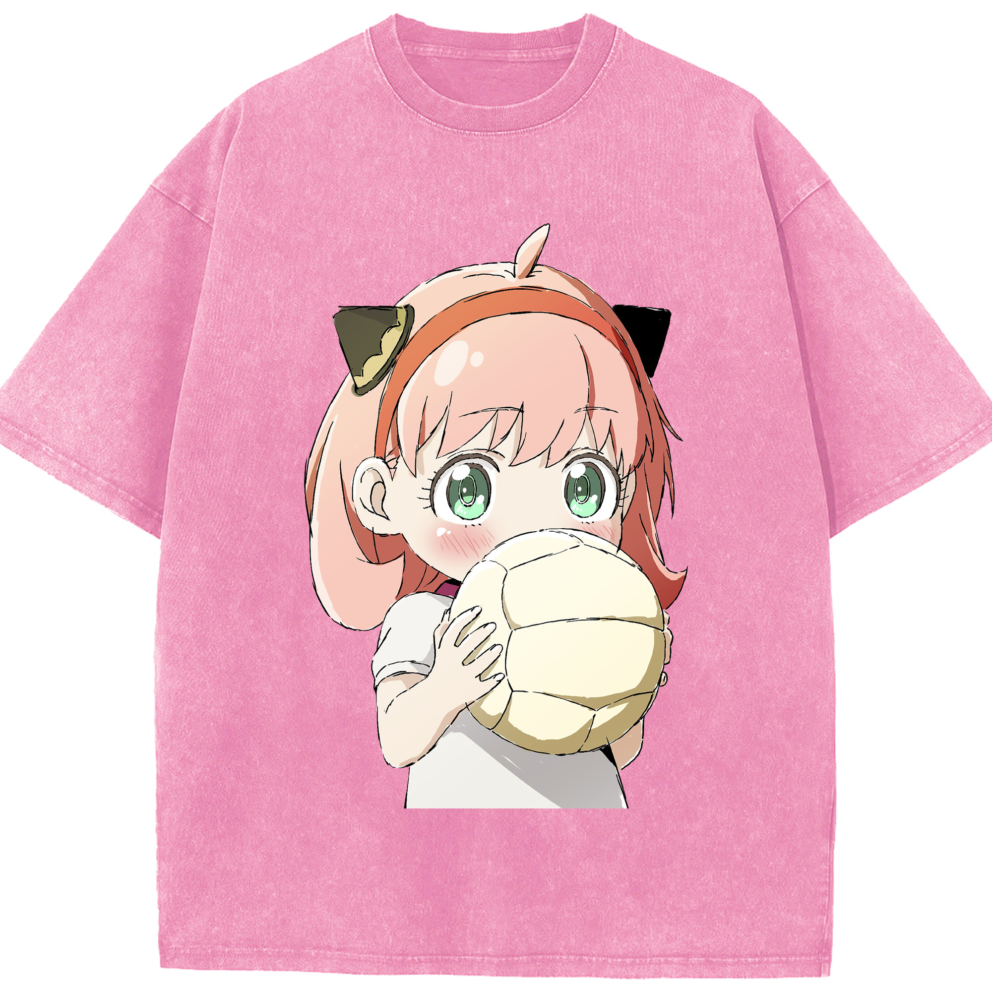 （画像用） SPY×FAMILY间谍家家酒 綿100% ヴィンテージ風 半袖Tシャツ（フロントプリント）